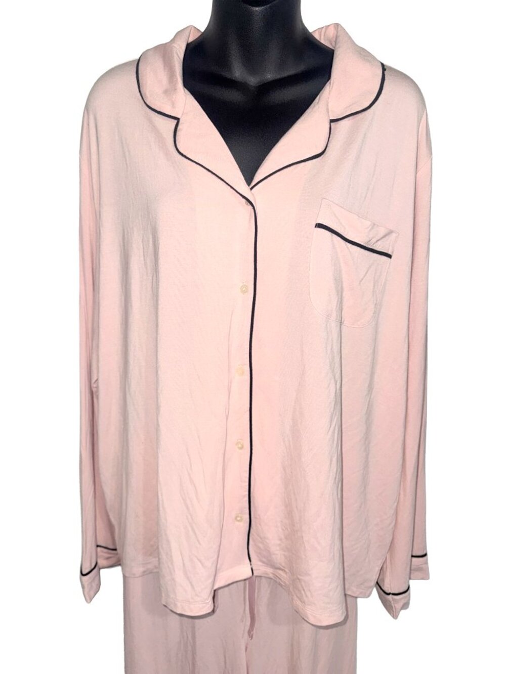 NWT Member's Mark Pink Pajama Set Women's Size XXL - Picture 3 of 8